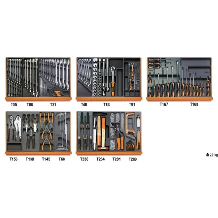 Composition de 153 outils BETA – maintenance industrielle