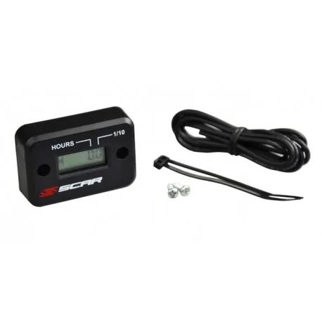 Compteur d&rsquo;heures SCAR filaire avec Velcro