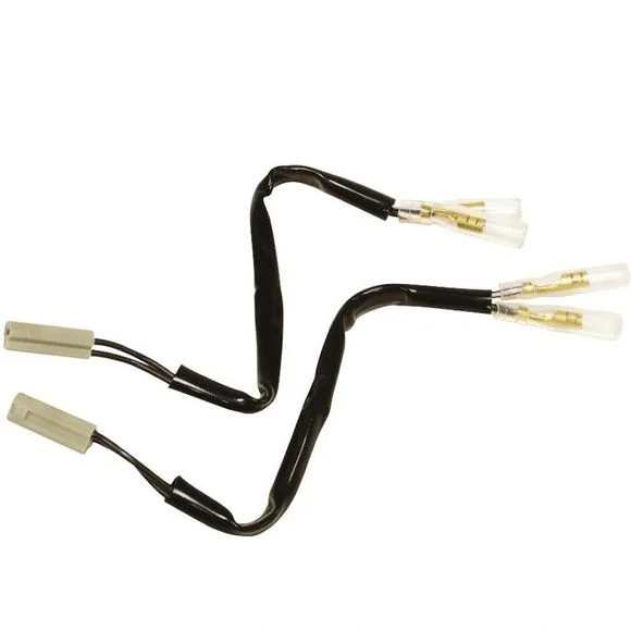 Connectique Oxford POUR CLIGNOTANTS SPECIFIQUES Kawasaki Type 2 Universel – Noir Ref : OD0088 / OX886