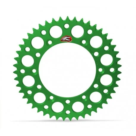 Couronne RENTHAL aluminium Ultra-Light anti-boue 112U – 520