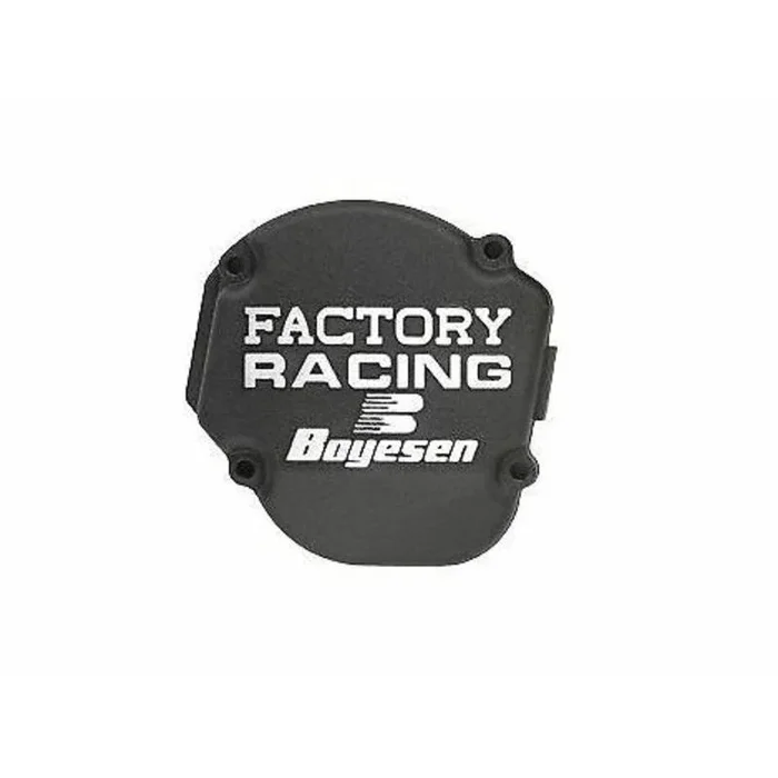 Couvercle d&rsquo;allumage BOYESEN Factory Racing noir Yamaha YZ250