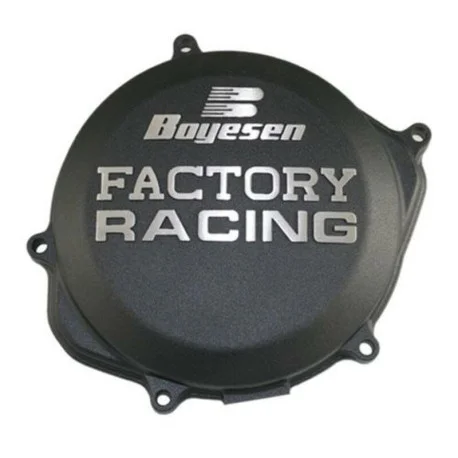 Couvercle de carter d’embrayage BOYESEN Factory Racing noir HONDA CR250R 2002-2007