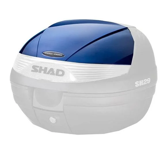Couvercle Top case Shad Bleu pour top case SH 29 Universel Ref : SHD1B29E01 / D1B29E01