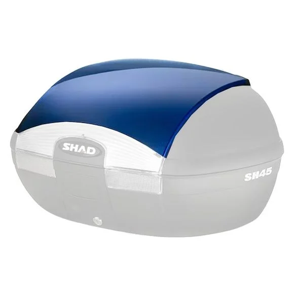 Couvercle Top case Shad Bleu pour Top case SH 45 Universel Ref : SHD1B45E01 / D1B45E01