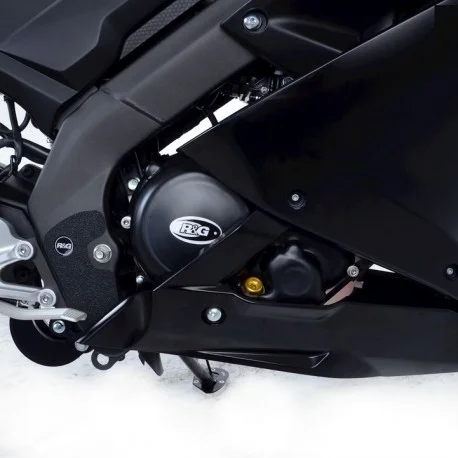Couvre-carter droit d’embrayage R&G RACING noir Yamaha YZF-R 125 2019-2021
