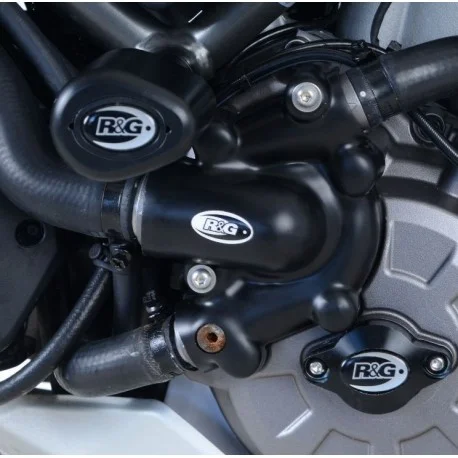 Couvre-carter gauche de demarreur R&G RACING DUCATI 1260 MULTISTRADA 2018-2021