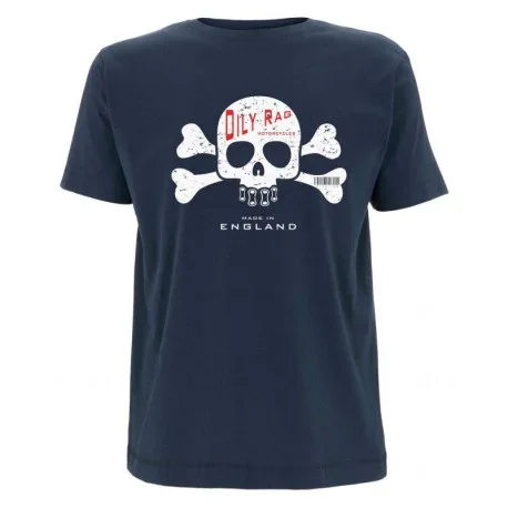CROSS BONES OILY RAG T-SHIRT