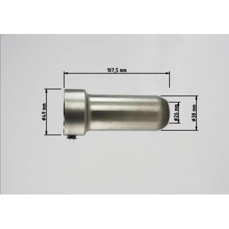 DB Killer pour echappement Universel diametre 49mm longueur 107.5mm