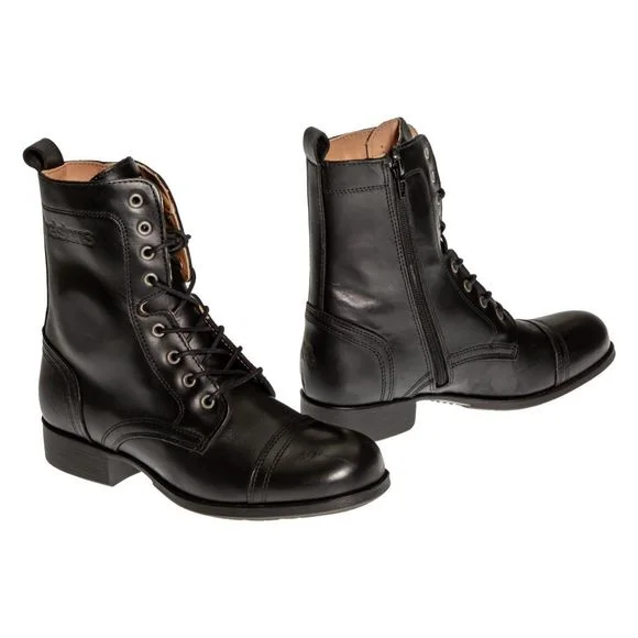 Demi-bottes Helstons LADY BLACK – Noir Ref : HS0631