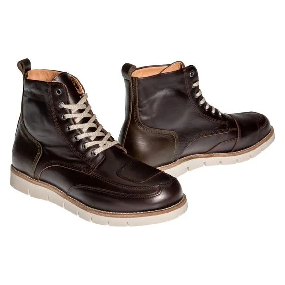 Demi-bottes Helstons LIBERTY CUIR ANILINE CIRE – Marron Ref : HS0805