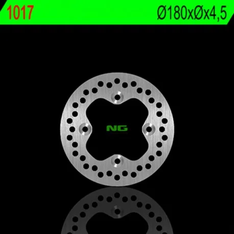 Disque de frein arriere NG 1017 rond fixe CAN AM