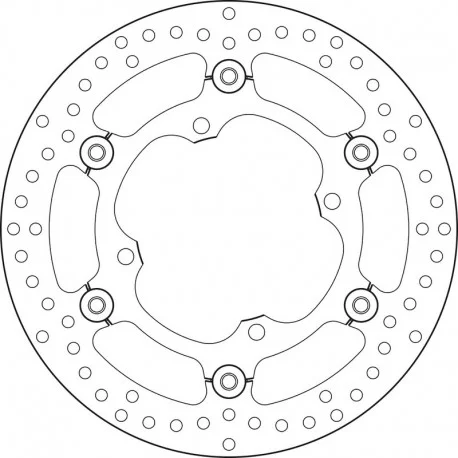 Disque de frein moto brembo 78B40844