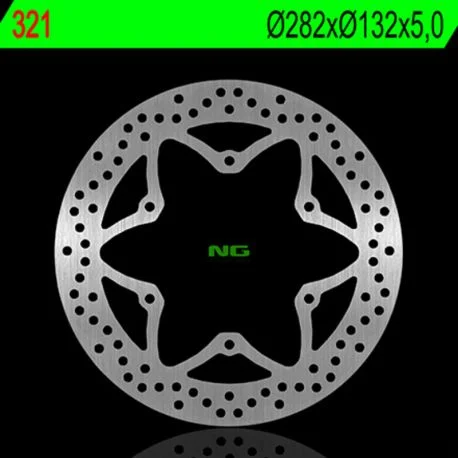 Disque de frein moto NG 321 Rond Fixe