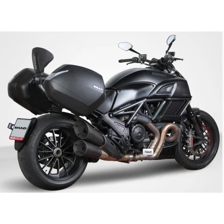 Dosseret passager SHAD DUCATI DIAVEL 2012-2018