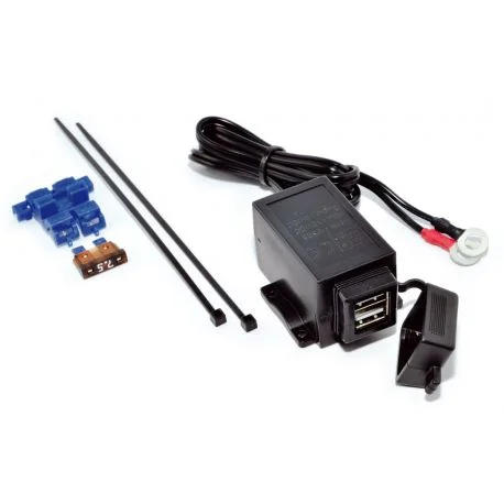 Double prise USB Moto