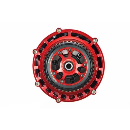 Dry clutch kit EVO-SBK with bell, 48D plates, and clutch cover