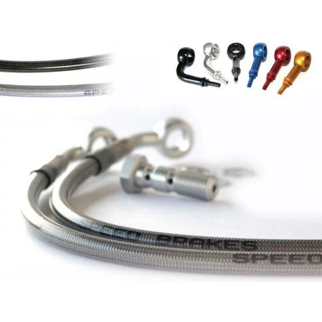 DURITE D&rsquo;EMBRAYAGE INOX/RACCORD ALU POUR HONDA VFR800F ABS &rsquo;98-01
