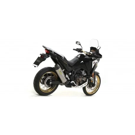 Echappement ARROW RACE-TECH embout carbone HONDA CRF1100L AFRICA TWIN CRL 1100 L AFRICA TWIN ADVENTURE SPORT 2020-2023