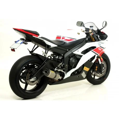 Echappement ARROW THUNDER YAMAHA YZF-R6 2006-2016 pour ligne arrow
