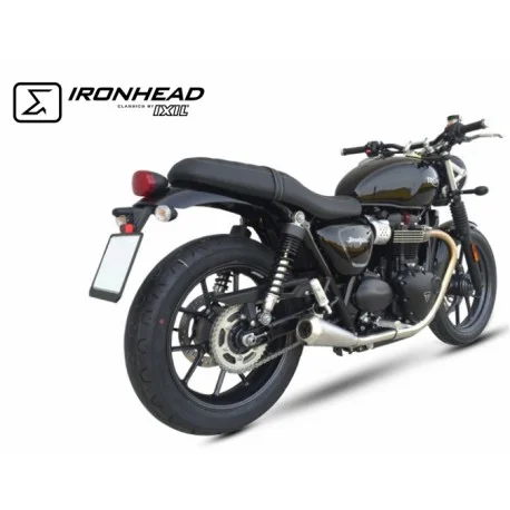 Echappement IXIL IRONHEAD TRIUMPH STREEET TWIN / STREET CUP