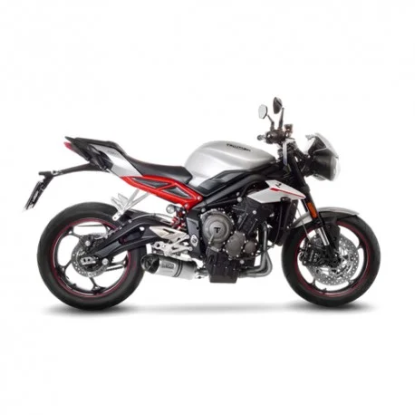 Echappement LEOVINCE LV ONE EVO TRIUMPH 765 STREET TRIPLE 2017-2022