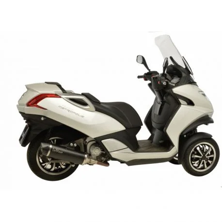 Echappement LEOVINCE NERO PEUGEOT 400 METROPOLIS 2013-2016