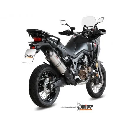 Echappement MIVV OVAL HONDA CRF1000L AFRICA TWIN 2016-2019
