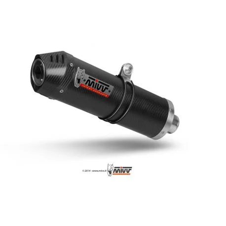 Echappement MIVV OVAL KAWASAKI Z750 2007-2013