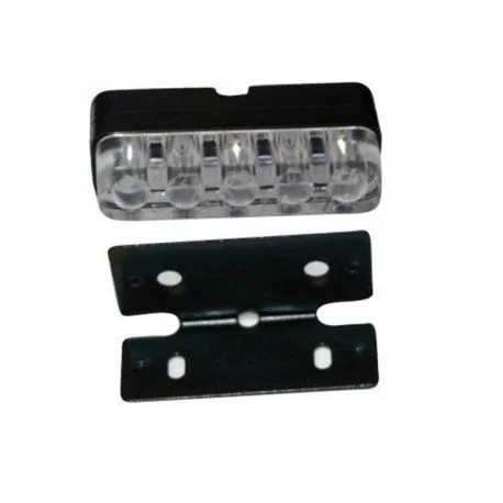 Eclairage LED de plaque d&rsquo;immatriculation moto avec support