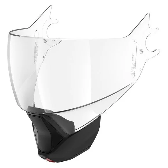 Ecran casque Shark CLEAR – MENTONNIERE MAT – EVOJET – Rouge Ref : SH1635