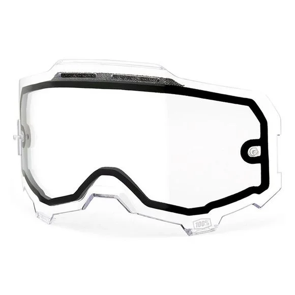 Ecran Masque 100% ARMEGA – VENTED DUAL PANE – ANTI-FOG – Incolore Ref : CE1163