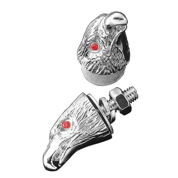 Ecrou décoratif Highway Hawk Tête d’aigle M6 Universel – Gris Ref : HIG0154 / 03-105