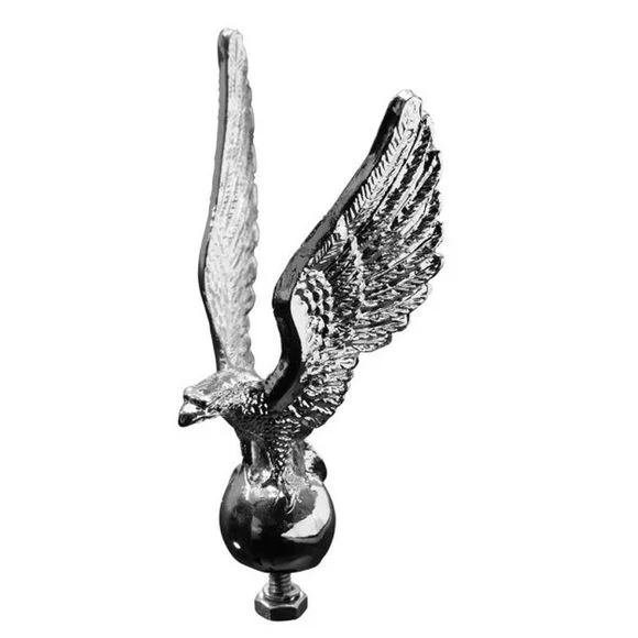 Emblème Highway Hawk Statuette Aigle Universel – Gris Ref : HIG0163 / 02-074