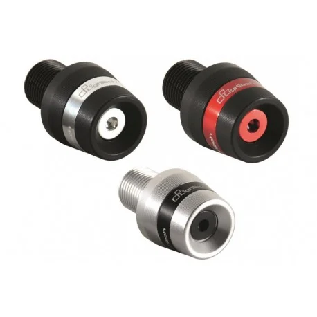 Embout de guidon LIGHTECH Black White Series Devil Series SUZUKI GLADIUS GSXR 600 GSXR 750 GSXR 1000