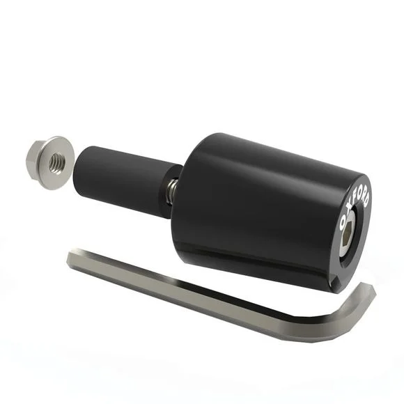 Embouts de guidon Oxford BarbEnds 3 (22 mm) Universel – Noir Ref : OD0163 / OX599