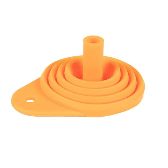 Entonnoir KOOROOM EN SILICONE Universel – Orange Ref : KOR0150 / KOR0150C146