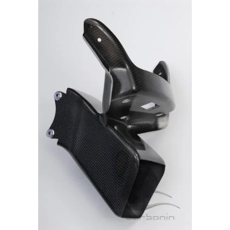 Entree d&rsquo;air racing avec support intrumentation carbone YAMAHA YZF-R6 2008-2016