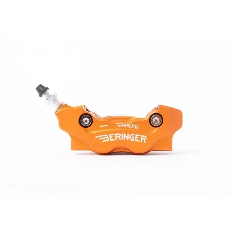 Etrier de frein radial gauche BERINGER Aerotec MX 4 pistons orange