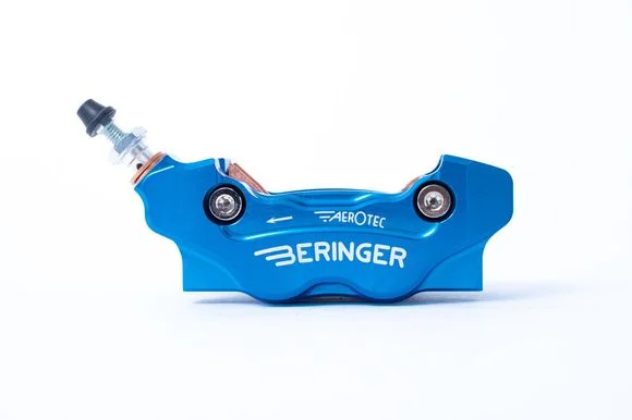 Etriers de frein Beringer axial gauche Aerotec® MX 4 pistons bleu Ref : BGR00031A / 1048163