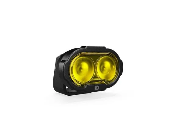 Feux Denali Éclairage additionnel DL2 Visibility Flood – jaune Universel Ref : DENA00226A / 1130181003
