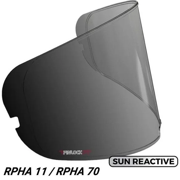 Film pinlock® Hjc HJ26 – DKS161 photochromique – RPHA 11 / RPHA 11 CARBON / RPHA 70 / RPHA 70 CARBON – Incolore Ref : HJ1172