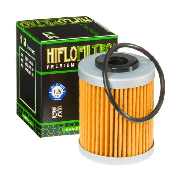 Filtre à huile HifloFiltro Long HF157 Ref : H157 / HF157