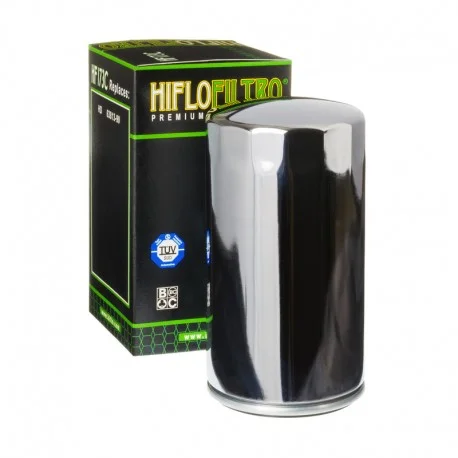 Filtre a Huile moto HIFLOFILTRO HF173C Chrome