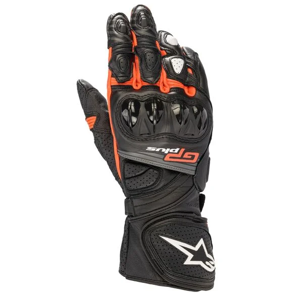 Gants Alpinestars GP PLUS R V2 – FLUO – Noir / Rouge Ref : AP12638