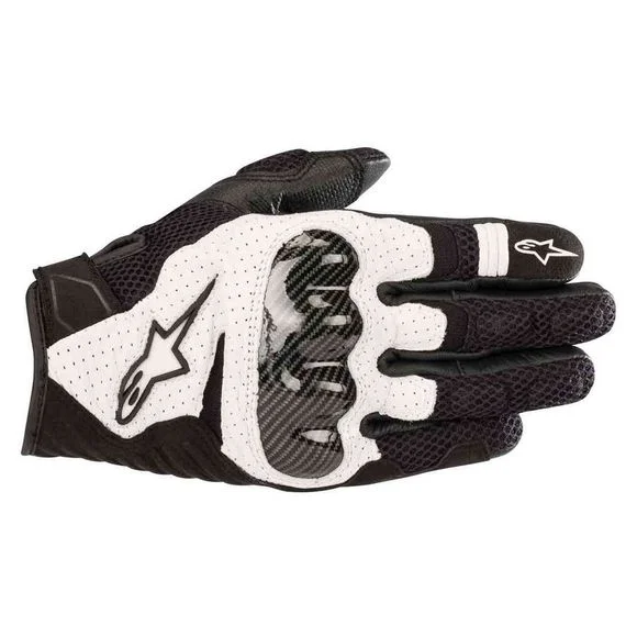 Gants Alpinestars SMX-1 AIR V2 – Noir / Blanc Ref : AP11225-C645
