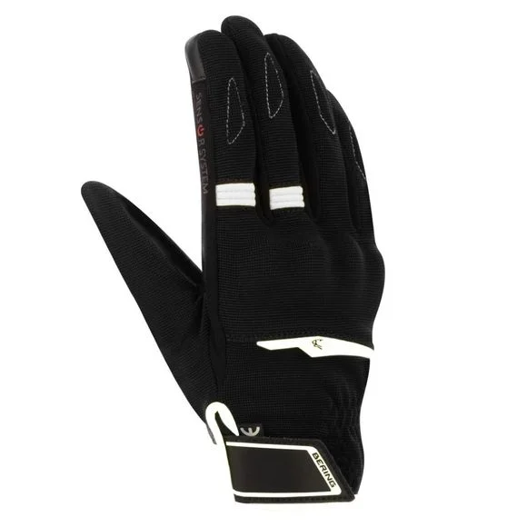 Gants Bering FLETCHER EVO – Noir / Blanc Ref : BR1479