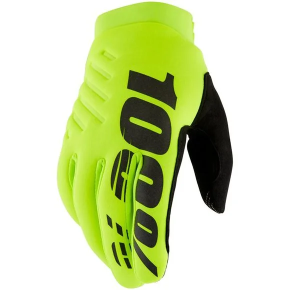 Gants cross 100% BRISKER YOUTH – Jaune Ref : CE1200