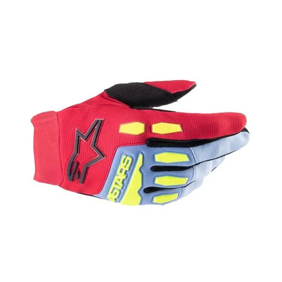 Gants cross Alpinestars YOUTH FULL BORE – Bleu / Rouge Ref : AP12801-LBRBB