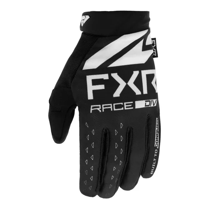 Gants Cross Enfant FXR REFLEX 2023 Noir Blanc
