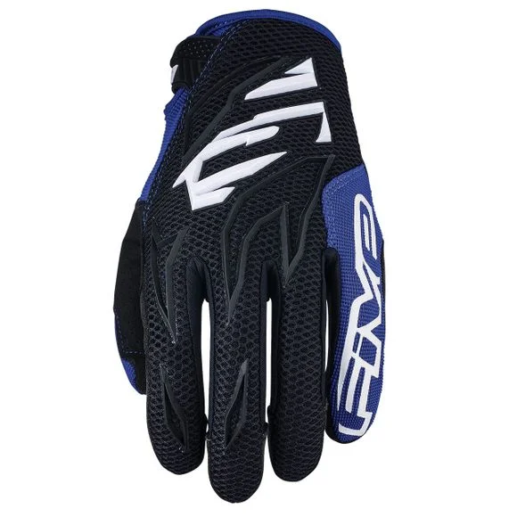 Gants cross Five MXF3 – BLACK WHITE BLUE 2021 – Noir / Bleu Ref : FV0198